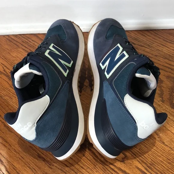 NEW BALANCE 574 'Natural Indigo' Men’s Size 11 in Preloved Condition! - Picture 6 of 9